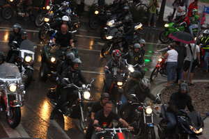 Parada motocykli przejechała ulicami Giżycka