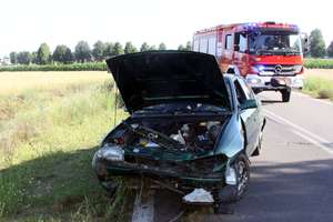 Wypadek w pobliżu Konopek, dwie osoby ranne 