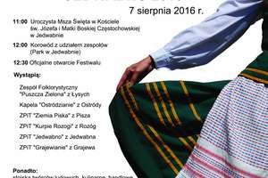 II Festiwal Folklorystyczny JEDWABNO 2016