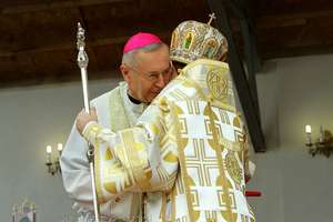 Przewodniczący Episkopatu złożył życzenia wielkanocne grekokatolikom