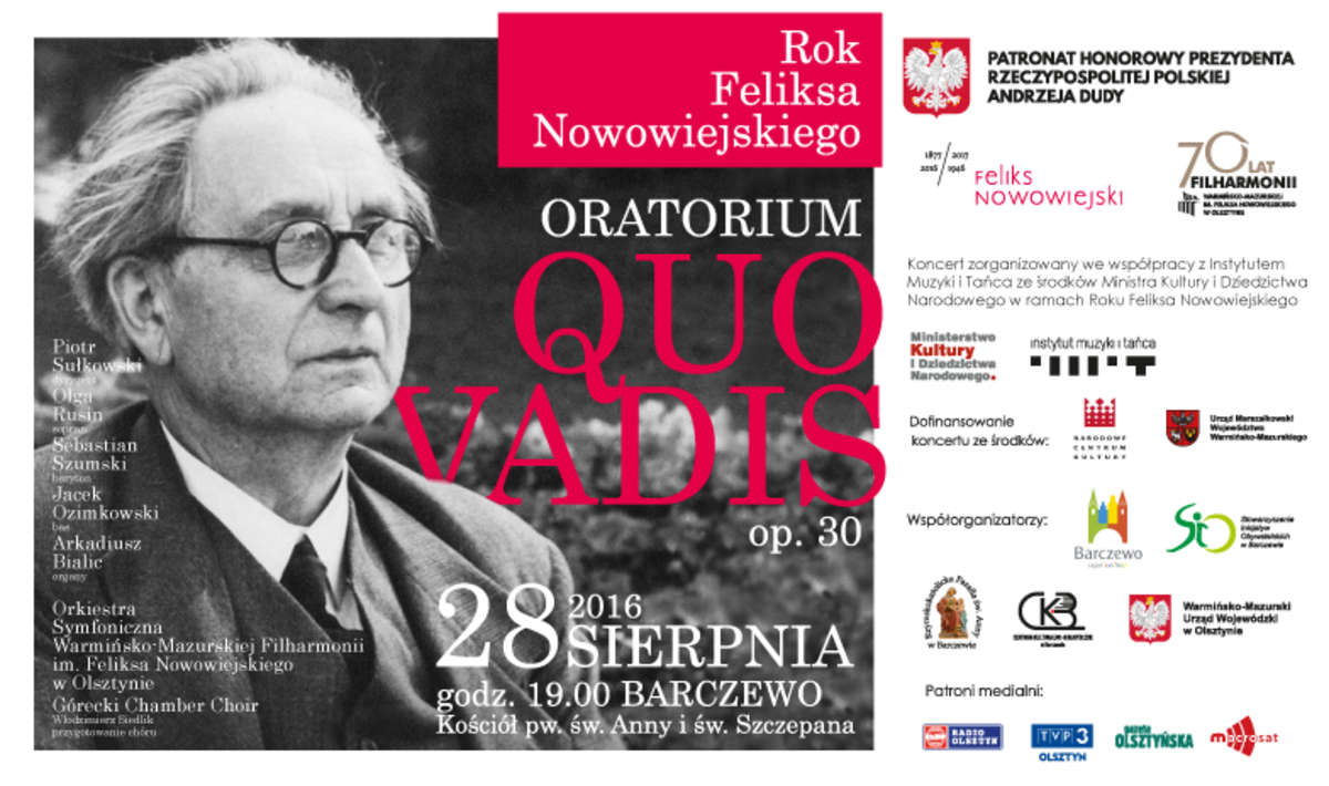 Koncert Oratorium Quo vadis w Barczewie - full image