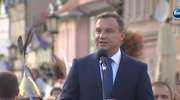 Prezydent Duda: Dzieło dobrej zmiany i naprawy państwa jest realizowane