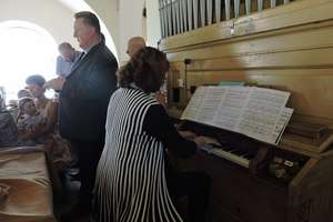 Kościelne organy zabrzmiały na dożynkach w Gwiździnach