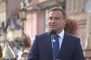 Prezydent Duda: Dzieło dobrej zmiany i naprawy państwa jest realizowane