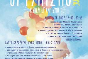 Festiwal Optymizmu w najbliższą niedzielę w Ostródzie