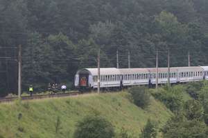 Pociąg śmiertelnie potrącił mężczyznę na Dajtkach w Olsztynie
