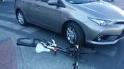 Kierowca toyoty potrącił rowerzystkę na ul. Ogólnej