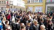 Czarny Protest na olsztyńskiej starówce 
