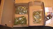 Blisko 150 porcji marihuany schowanej w pudełkach po butach