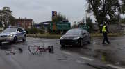 Wypadek na skrzyżowaniu ul. Traugutta i Olsztyńskiej