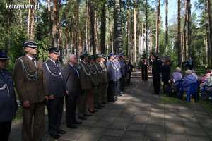 Delegacja Straży Granicznej na uroczystościach w Miednoje