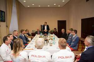 Olimpijczycy i paraolimpijczycy z regionu z wizytą u prezydenta Olsztyna