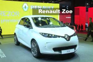 Elektryczny renault zoe przejedzie 400 km na jednym ładowaniu