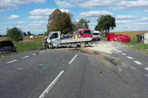 Wypadek na E7 w Kosinach - pasażerka nie żyje 