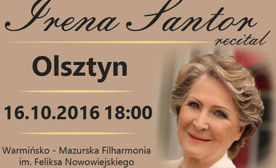 Recital Ireny Santor w olsztyńskiej filharmonii