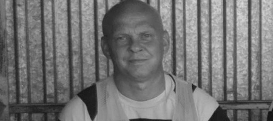Jedno z ostatnich zdjęć śp. Marka Zybowskiego, wykonane podczas sobotniego meczu z Jeziorakiem Iława