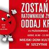 Zostań ratownikiem życia - oddaj krew!