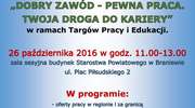 Zapraszamy na Targi Pracy i Edukacji w Braniewie