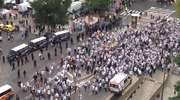Starcia kibiców Legii z policją na ulicach Madrytu przed meczem z Realem