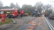 Wyciek paliwa z ciężarówki na Bałtyckiej w Olsztynie spowodował utrudnienia w ruchu