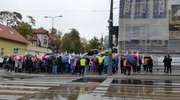 Protest nauczycieli w Olsztynie. ZNP przeciw reformie oświaty