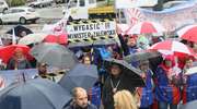 Nauczyciele protestowali w Olsztynie. "To na pewno nie będzie dobra zmiana"