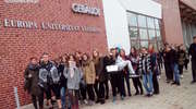 Licealiści z Grunwaldzkiej na uniwersytecie Viadrina