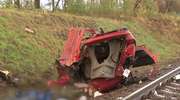 Tragedia na przejeździe kolejowym. Jedna osoba nie żyje, trzy zostały ranne