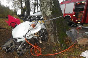 Tragiczny wypadek na trasie Trygort-Węgorzewo. Nie żyje 26-letni kierowca