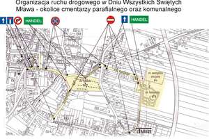 Organizacja ruchu 1 listopada