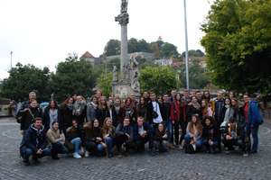 Młodzież z Zespołu Szkół Ogólnokształcących z wizytą na Słowacji
