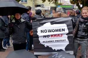Ogólnopolski Strajk Kobiet Runda II. Mrągowianki ponownie wyszły na ulice