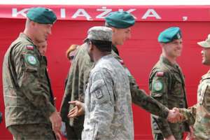 Żołnierze US Army zakwaterują w Orzyszu
