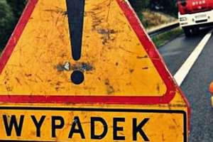 Wypadek drogowy na trasie Korpele –Janowo 
