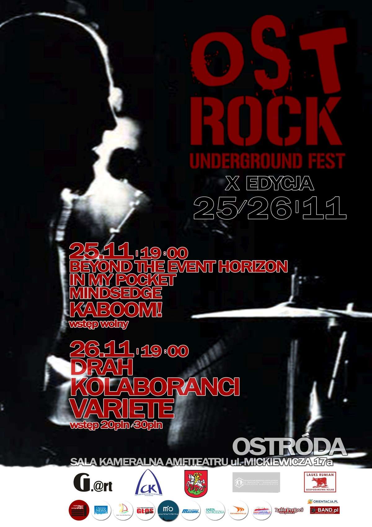 X Ost-Rock Underground Fest 2016. Święto muzyki już w weekend! - full image