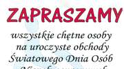 Obchody Światowego Dnia Osób Niepełnosprawnych 