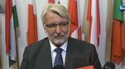 Waszczykowski podsumował rok rządów PiS: Polska jest aktywna, jest krajem, który współdecyduje