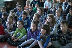 Uczniowie ZS w Babkach Oleckich w krainie baśni