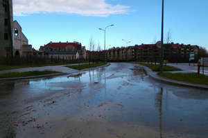 Brudne drogi w Olsztynie stwarzają zagrożenie