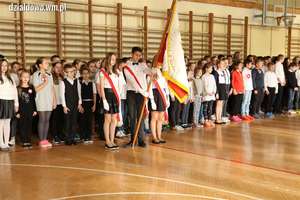 Obchody 98. rocznicy odzyskania przez Polskę niepodległości w Szkole Podstawowej nr 3 w Działdowie