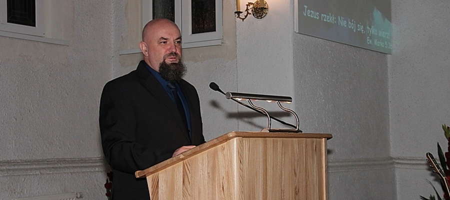 Michał Domagała, nowy pastor zboru Chrześcijan Baptystów w Giżycku