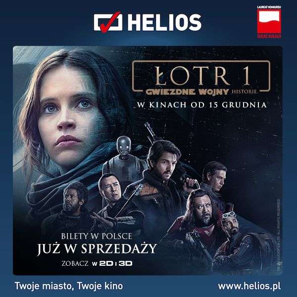 Łotr 1. Gwiezdne wojny – historie” w kinach Helios - full image
