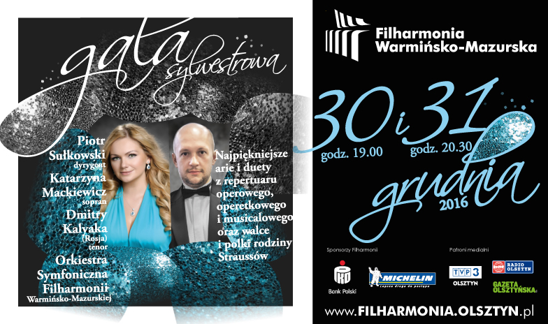 Gala Sylwestrowa w Filharmonii Warmińsko-Mazurskiej