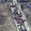 Ogromny karambol na autostradzie w Michigan. Zginęły trzy osoby