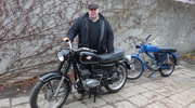 Pan Bogdan chce ocalić od zapomnienia stare motocykle 