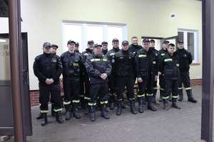 Szkolenie w komorze  dymowej zaliczyło 22 strażaków z powiatu braniewskiego 