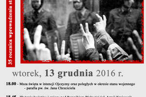 Dziś 35. rocznica wprowadzenia stanu wojennego
