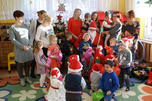 Mikołaj w szkole w Gąskach
