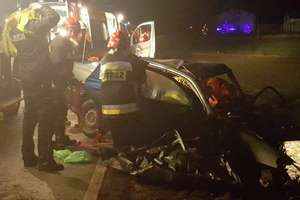 Groźne wypadki w Lasecznie [ZDJĘCIA] i Dobrzykach, kierowcy trafili do szpitala