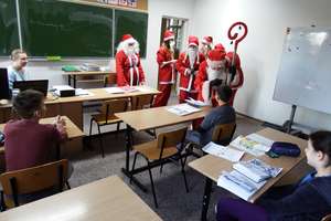 Św. Mikołaj odwiedził OSWdDG w Olecku